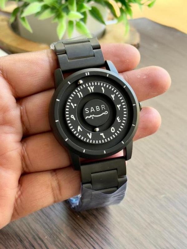 SABR™ Magnetic Ball Watch – Bold Black Edition | Luxury Modern Design ⌚