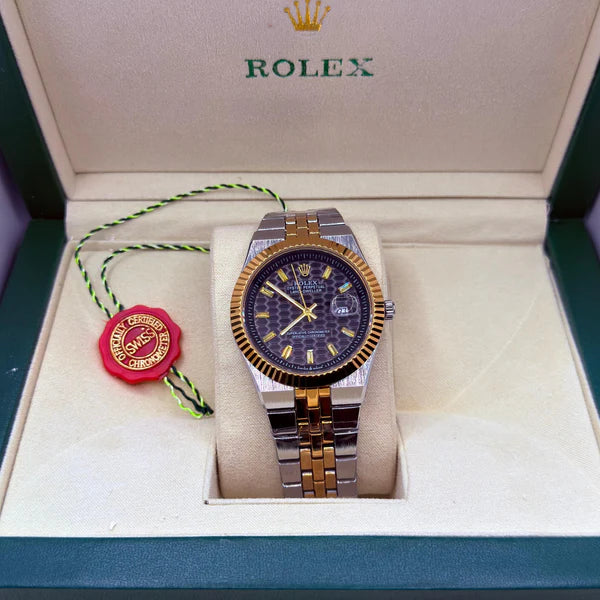 Rolex land dweller truetone with black dial