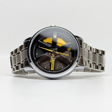 Rotating wheel Premiume Quality Watch For Car Lover's