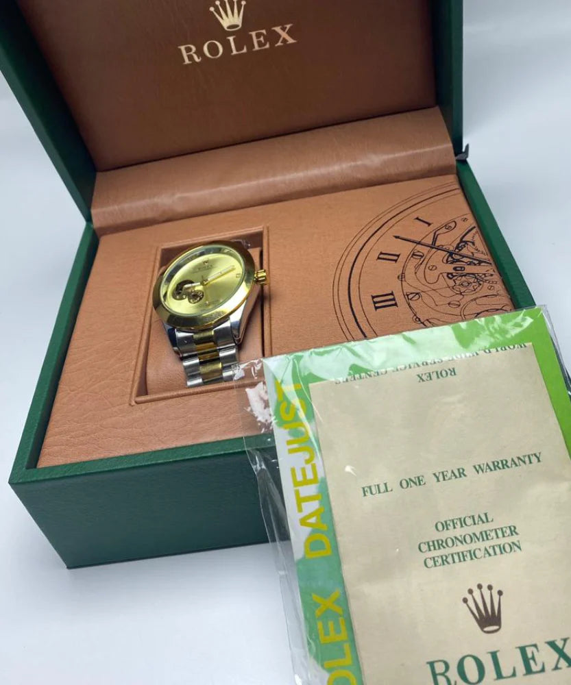 Rolex Automatic Watch Premium Quality With Water Resistant