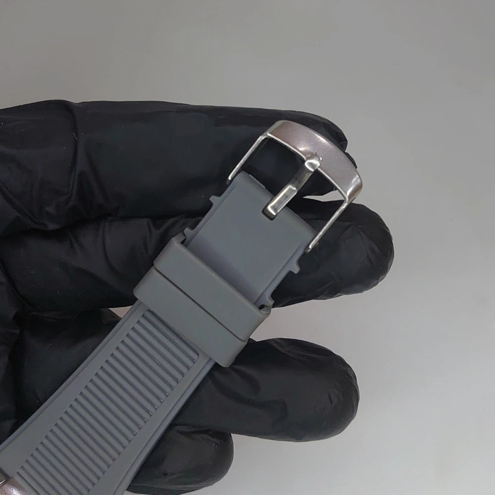 Patek Philippe Nautilus Style Watch ⌚ | Luxury Design | Elegant Blue & Brown Dials | Premium✨ Rubber Strap