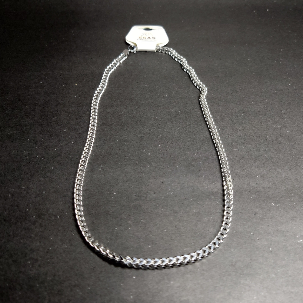 ✨ Silver Cuban Chain Necklace | Classic Bold Street Style 🔗💎