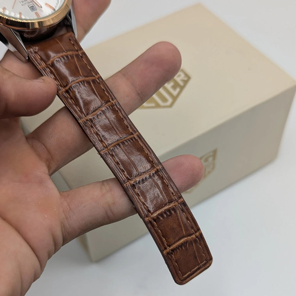 TGH Carrera Original Quality with Leather Straps For Decent Boys