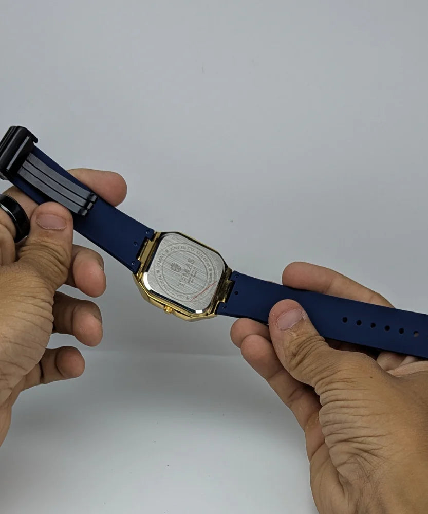 Tms Watch With Original Rubber Straps