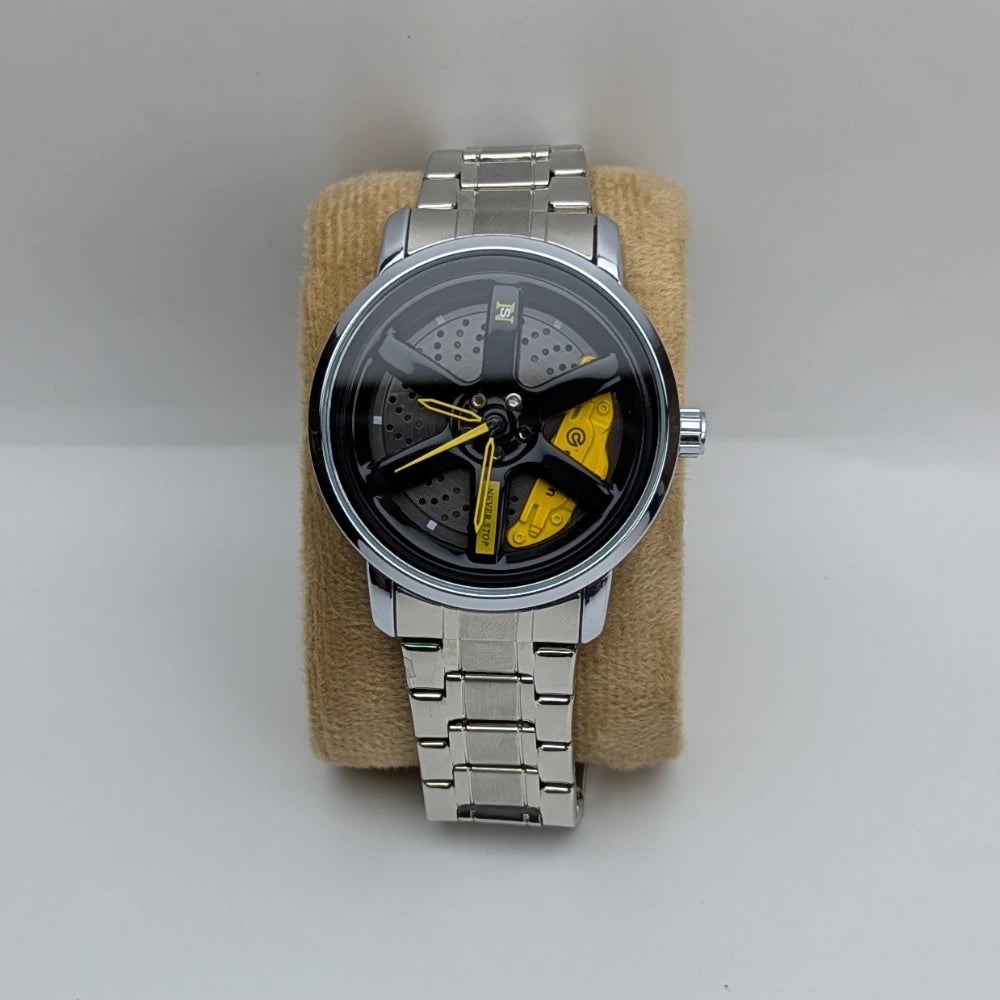 Rotating wheel Premiume Quality Watch For Car Lover's