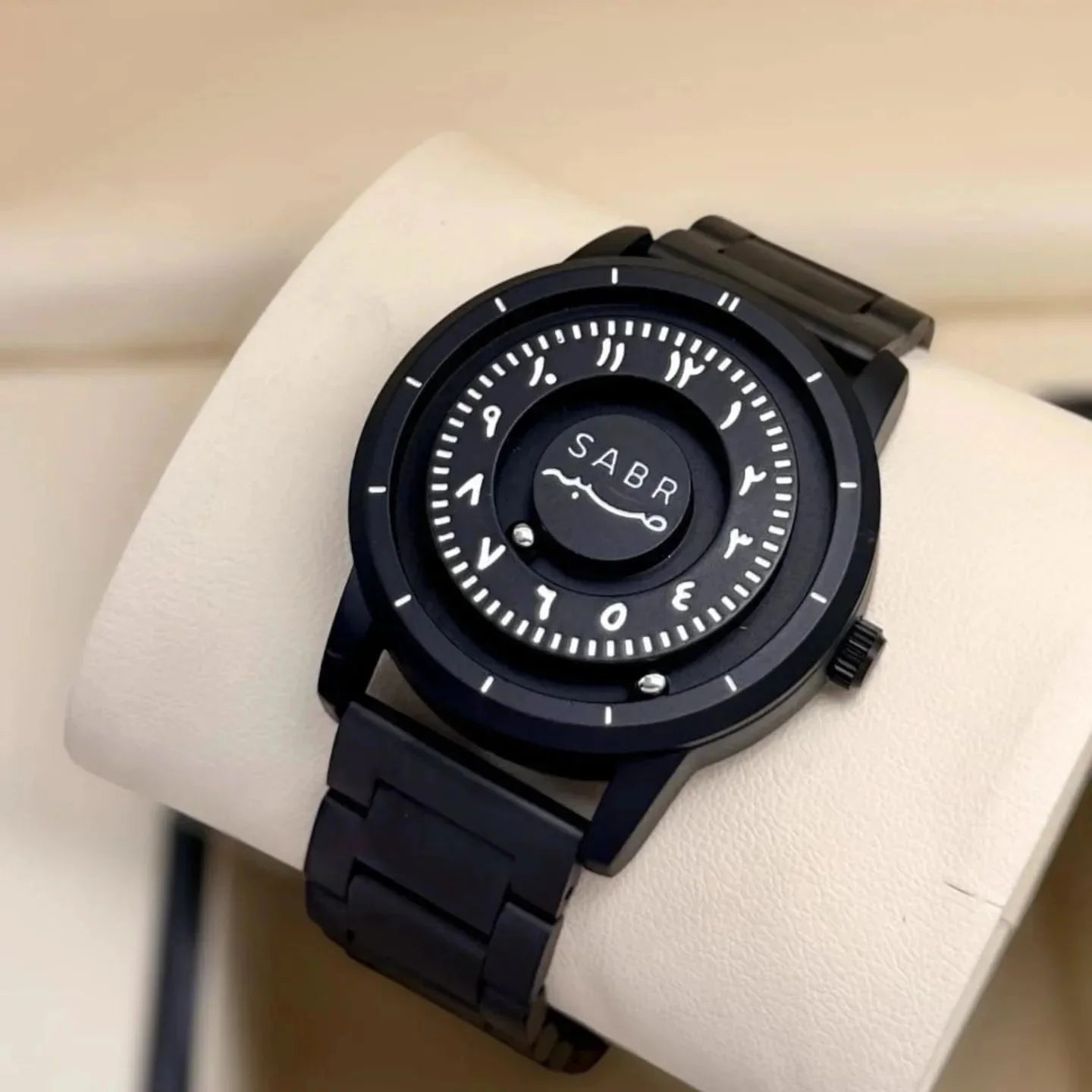 SABR™ Magnetic Ball Watch – Bold Black Edition | Luxury Modern Design ⌚